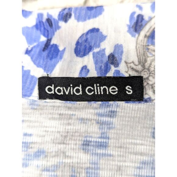 DAVID CLINE Crushed Knit Top Lagenlook Artsy Art-to-Wear USA Top Size Small - Picture 5 of 7